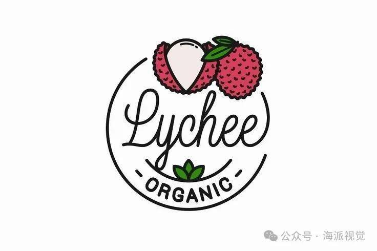 以荔枝為主題的LOGO設計!這創意太 “荔” 害了 以荔枝為主題的LOGO設計!這創意太 “荔” 害了