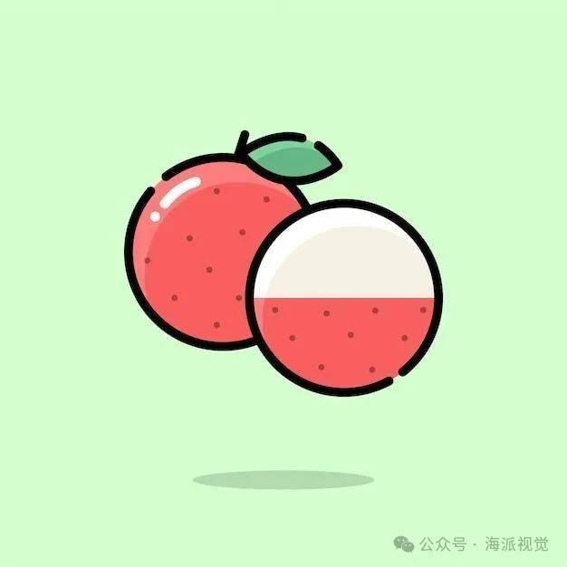 以荔枝为主题的LOGO设计！这创意太 “荔” 害了